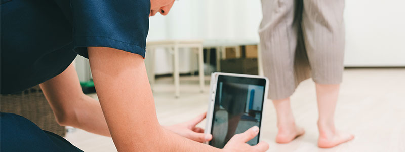 はじめての方:足元の歪み